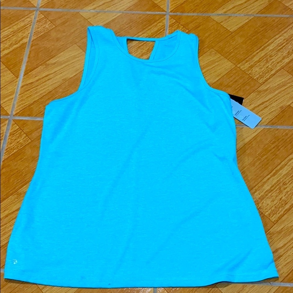NWT Ideology blue active top size: L